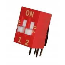 Przełącznik DIP SWITCH x2 NDA-02-V.