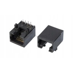 Złącze Kinsun RJ45 8P8C kątowe