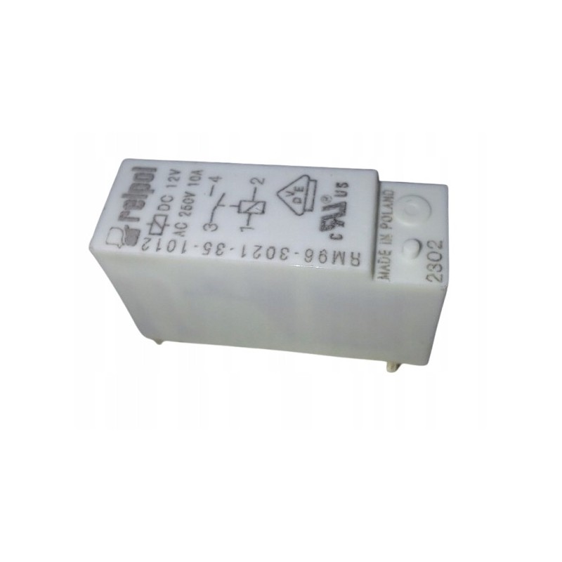 Przekaźnik SPST 12V 10A Relpol RM96-3021-35-1012.