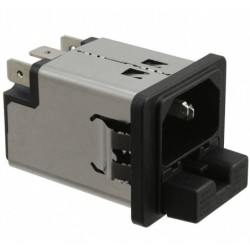 Złącze zasilające AC Schurter 5220.0243.1 z filtrem.