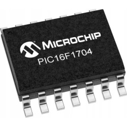 Mikrokontroler Microchip PIC16F1704T-I/SL.