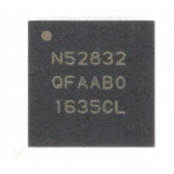 Mikrokontroler Nordic NRF52832-QFAA-R7.