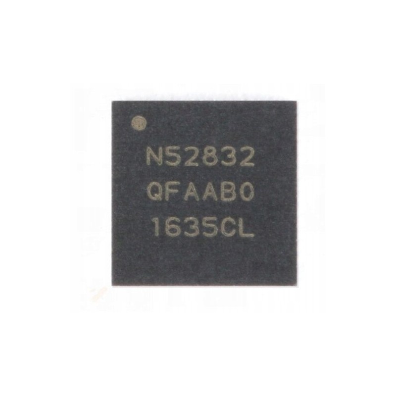 Mikrokontroler Nordic NRF52832-QFAA-R7.