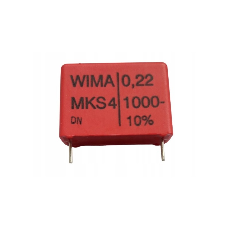 Kondensator WIMA MKS4 0,22uF 1000V DC 400V AC