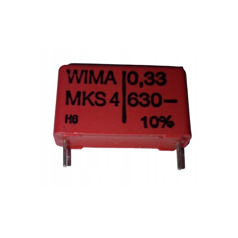 Kondensator WIMA MKS4 0,33uF 630V DC 400V AC