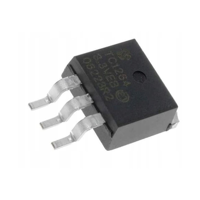 Stabilizator LDO TC1264 3,3V, 0,8A, DDPAK.