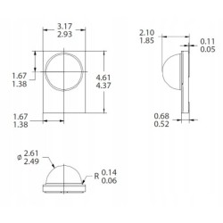 Dioda LED Cyjan Lumileds LXML-PE01 90lm.