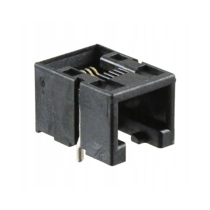 Gniazdo Molex RJ12 6P6C SMD do druku.