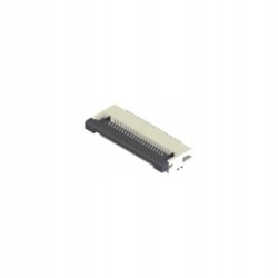 Gniazdo CviLux ZIF FFC FPC 50pin smd raster 0,5 mm.