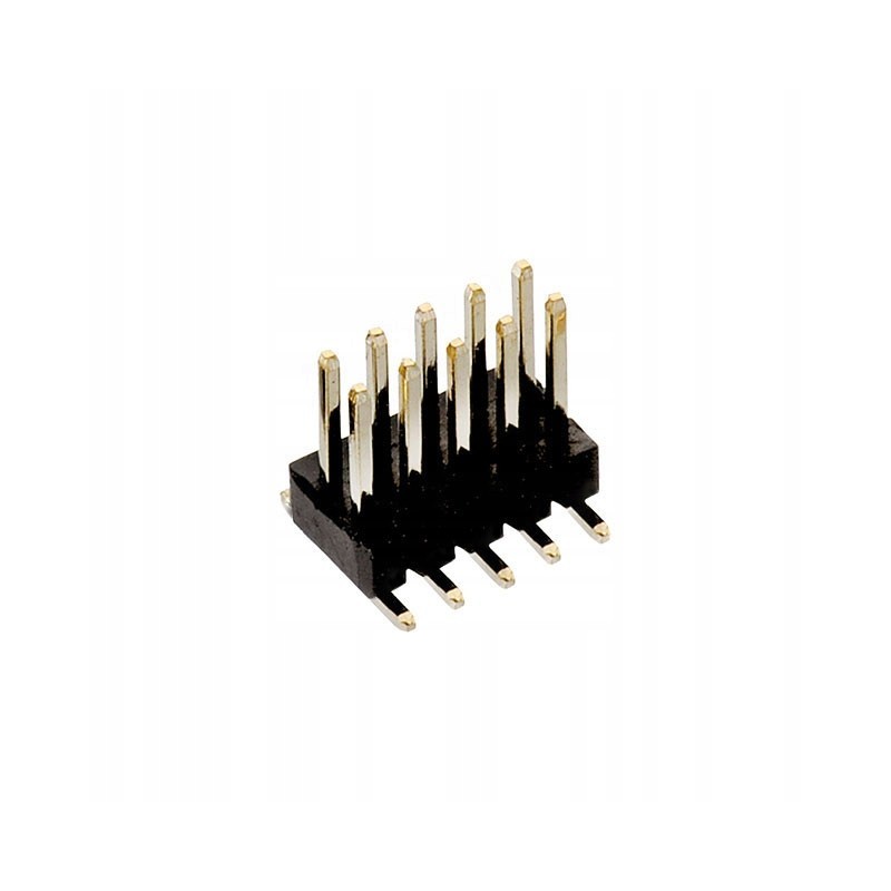 Listwa kołkowa SMD 2x5pin raster 1.27 mm.