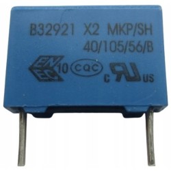 Kondensator EPCOS B32921C MKP 33nF X2 305VAC.