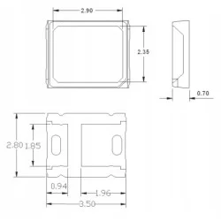 LED 2835 4000K PHD-U9H3-0000-QHU6-2 | APT | Sensim.pl