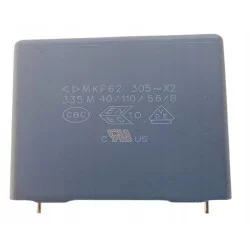 Kondensator polipropylenowy 3.3uF X2 20% 305V AC.