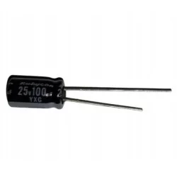 100uF 25V Low ESR 25YXG100MEFC6.3X11 | RUBYCON | TechStore