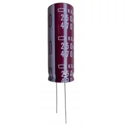 Kondensator 470uF 250V United Chemi-Con KXJ | Sensim.pl
