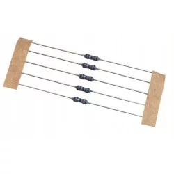 Rezystor metalizowany, 1.2om 1R2 0,6W 1% 50ppm.