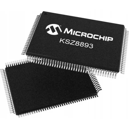Układ 3-port Ethernet Switch KSZ8893MQL Microchip | Sensim.pl
