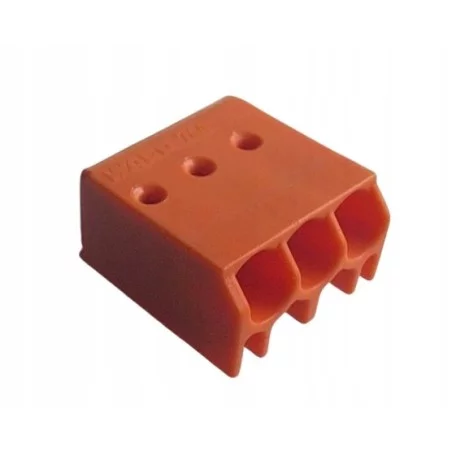Złączka PCB WAGO 744-303 3-pin 3,5 mm - 6A, 300V | Sensim.pl