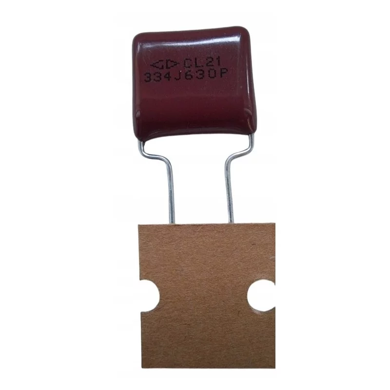 Kondensator poliestrowy 330nF 630VDC.