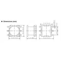 1mH Dławik CMD64-6326-T135 | Sumida | Sensim.pl