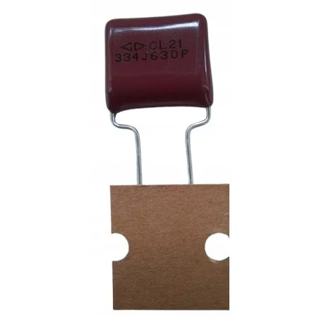 Kondensator poliestrowy 330nF 630VDC CL21 | Sensim.pl