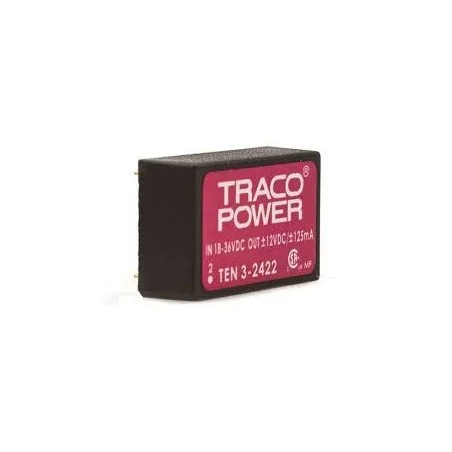 3W 12V/-12V TEN 3-2422 | TRACOPOWER | Sklep