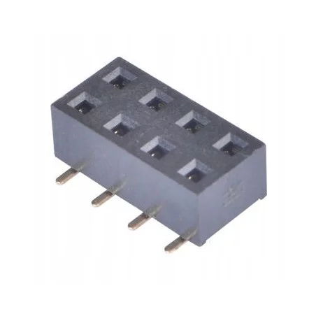2x4 2,54mm Gniazdo SMD S2564-083SVB-RPL | Generic | Sensim.pl
