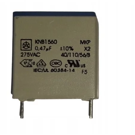 0,47uF 275VAC KNB1560 U47 10% 275V L4 R15 | ISKRA | Sklep
