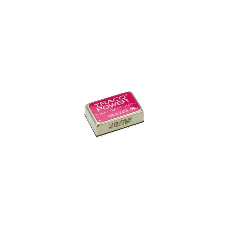 8W 15V -15V TEN 8-2423 | TRACOPOWER | Sensim.pl