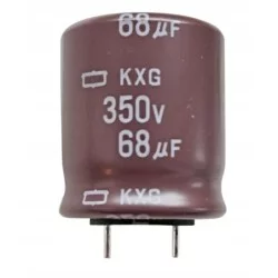 Kondensator Long Life 105°C 18x20 KXG 68uF 350V.