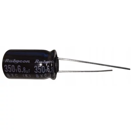 Kondensator Rubycon BXC 6.8µF 350V 10x16 Long Life 10000h | Sensim.pl