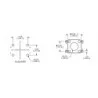 Przycisk Tact-switch 6x6 mm 18 mm h 0.05A 24VDC | Sensim.pl