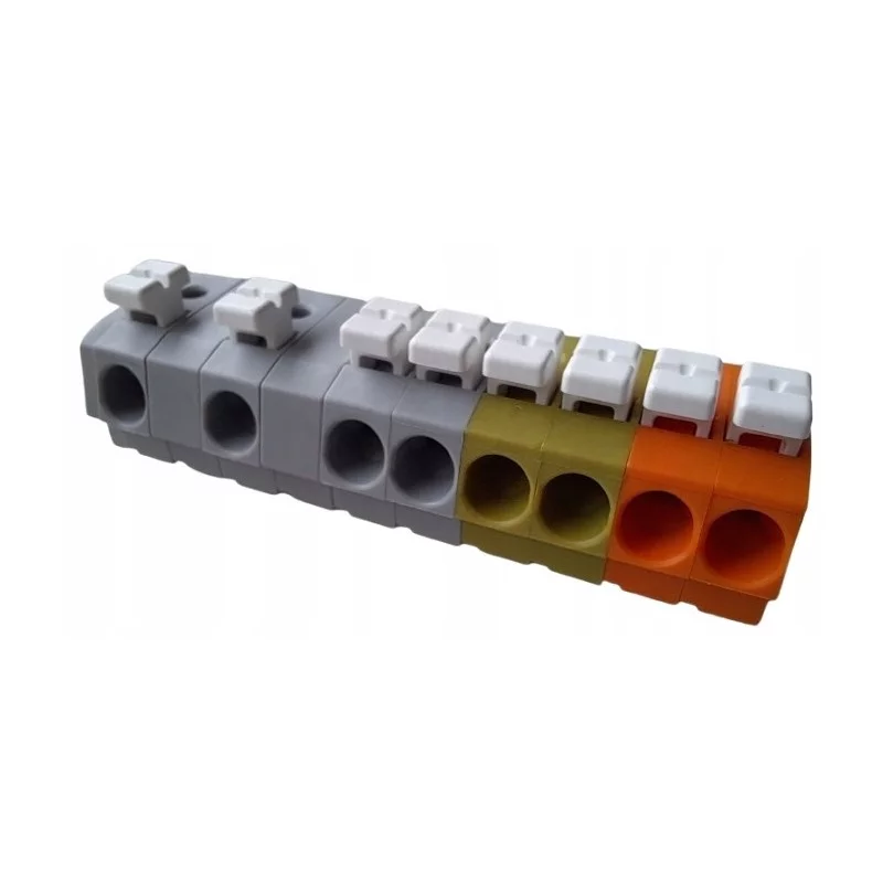 Złączka PCB 8 biegunów 5 mm raster 804-001 WAGO | Sensim.pl