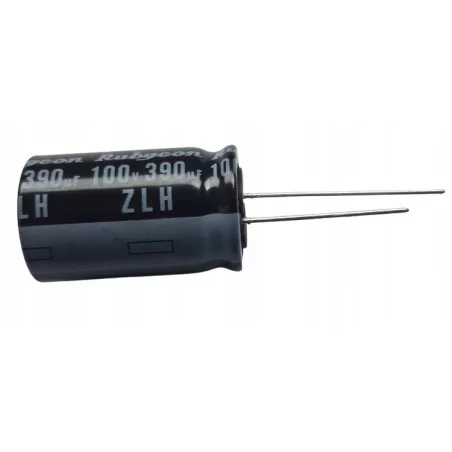 390uF 100V 100ZLH390MEFC16X25 | RUBYCON | TechStore