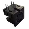 Gniazdo mini DIN 4-pin kątowe CE5304SA1NS-C CviLux | Sensim.pl