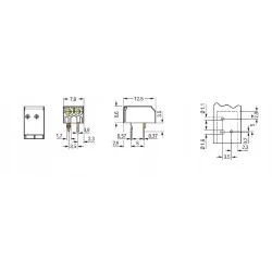 Złączka PCB 2‑pin 3,5 mm raster 744‑392 WAGO – szybka dostawa | Sensim.pl