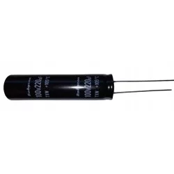 Kondensator Long Life 10x40 RUBYCON TXW 220uF 100V.