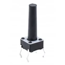 Przycisk Tact-switch 6x6 mm 18 mm h 0.05A 24VDC | Sensim.pl