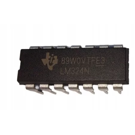 Quad 3-32V LM324N | Texas Instruments | Sensim.pl