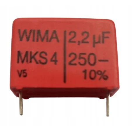 2,2uF 250VDC MKS4F042205G00KSSD | WIMA | TechStore