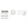 Złączka PCB WAGO 744-303 3-pin 3,5 mm - 6A, 300V | Sensim.pl