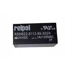 24V DPDT RSM822-6112-85-S024 | Relpol | Sensim.pl