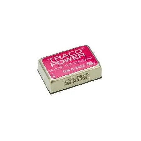 8W 15V -15V TEN 8-2423 | TRACOPOWER | Sensim.pl