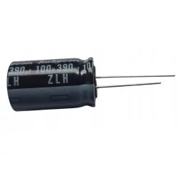 390uF 100V 100ZLH390MEFC16X25 | RUBYCON | TechStore