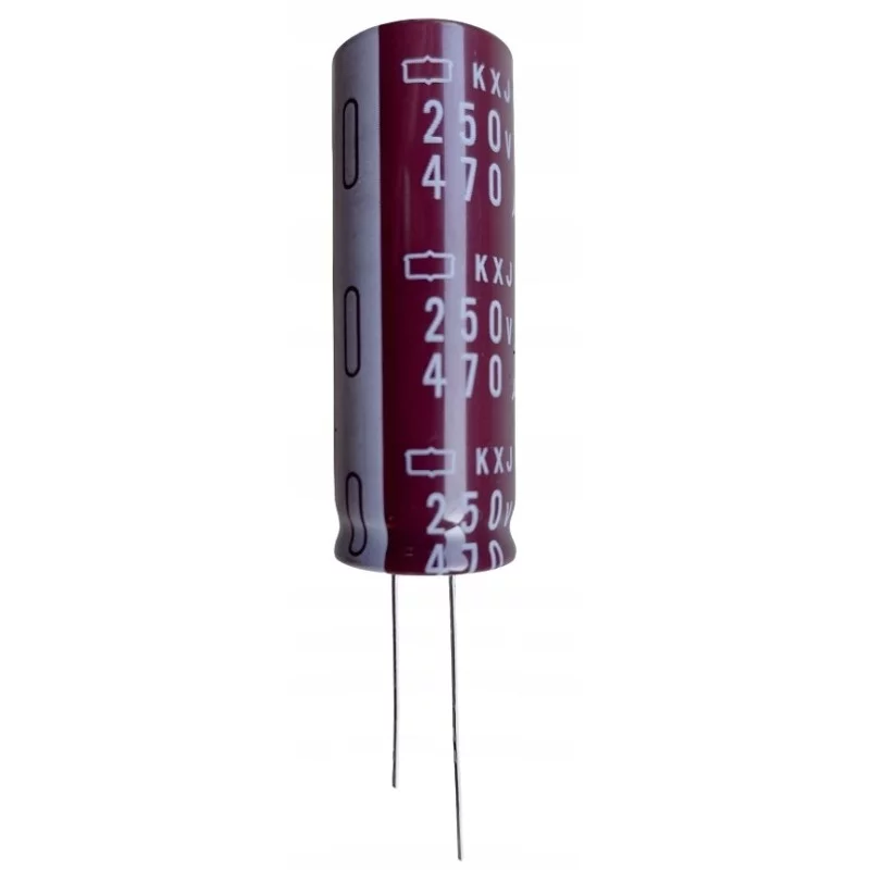 Kondensator 470uF 250V United Chemi-Con KXJ | Sensim.pl