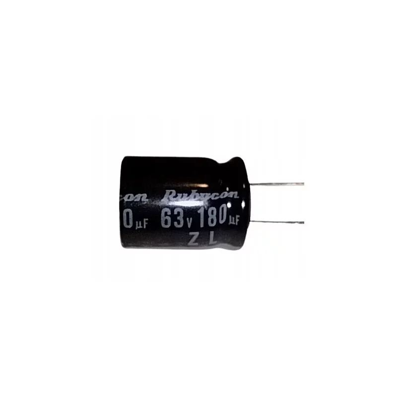 180uF 63V 63ZL180MEFCG41212.5X16 | Rubycon | Sensim.pl