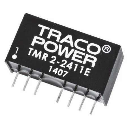 2W 5V DC/DC Converter TMR 2-2411E | TRACOPOWER | Sensim.pl