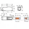 Złączka PCB 9A 600V 2060-451/998-404 | WAGO | Sensim.pl