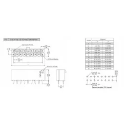 Złącze 4x2 4,2 mm CP-013081E0 CviLux – 9A 600V | Sensim.pl