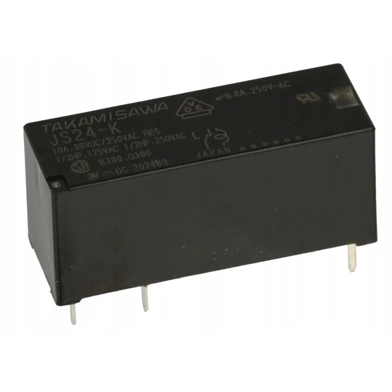 Przekaźnik 24V SPDT 8A Fujitsu JS-24-K - Sensim.pl